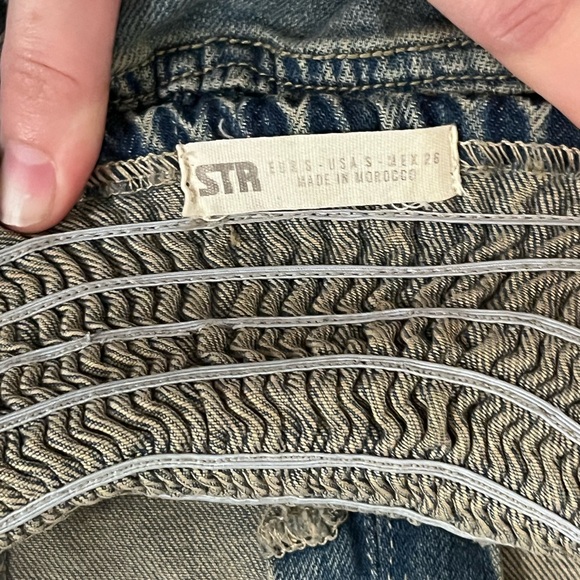 Stradivarius Mini denim dress - Picture 5 of 6